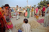Khajuraho village - the market 
